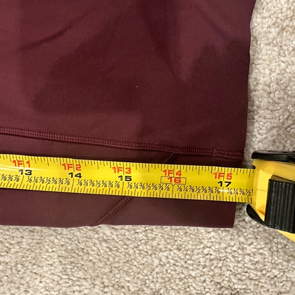 Lululemon biker shorts with pocket. - Picture 2 of 5